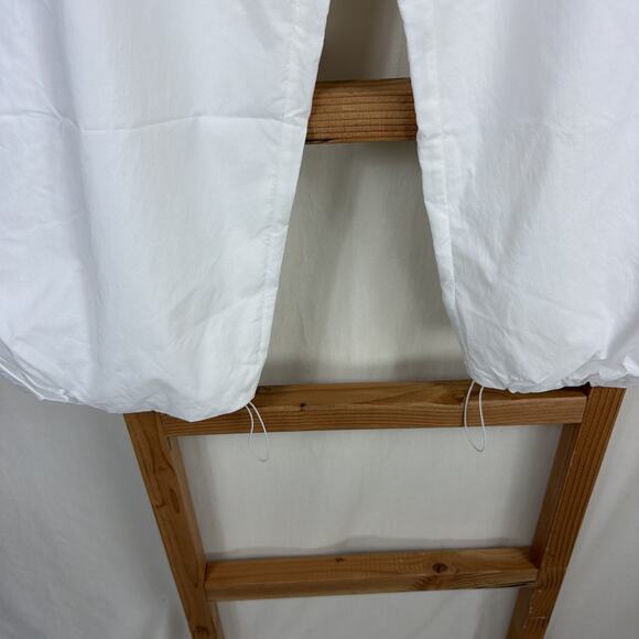 NWT Athleta White Grace Warm Up Pants Drawstring Ankle #1368 Size 1X - Picture 2 of 6